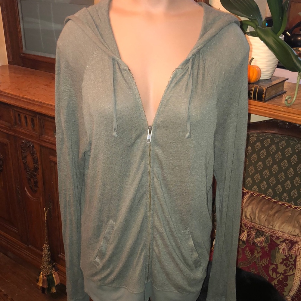 Caslon Zip-Up Hoodie Cardigan